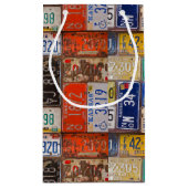 Retro License Bord collectie Klein Cadeauzakje (Achterkant)