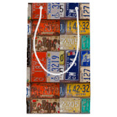 Retro License Bord collectie Klein Cadeauzakje (Voorkant)