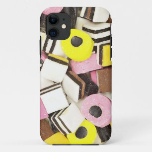 Retro Licorice Snoep iPhone 11 Hoesje