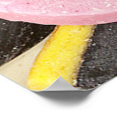 Retro Licorice Snoep Poster (Hoek)
