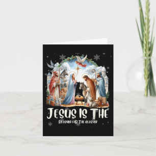 Retro liefde als Jezus Coquette Hart Boog Jezus Va Kaart