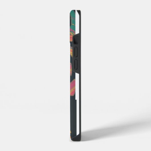 Retro liefde iPhone hoesje (Linkerkant)