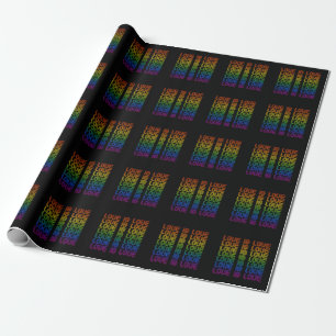 Retro Liefde is Liefde Cadeaupapier