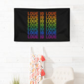 Retro Liefde is Liefde Spandoek (Insitu)