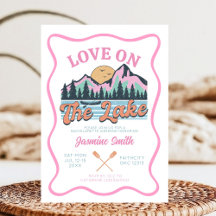 Retro Liefde op het meer vrijgezellenfeest