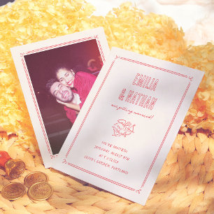 Retro Liefde Verliefd Handgetekende Cupido Budget 