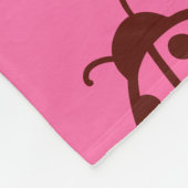 Retro Lieveheersbeestje Dekbed  Fleece Deken (Hoek)