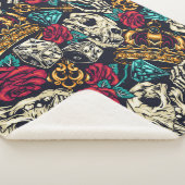 Retro Lifestyle Sherpa Deken (3/4)