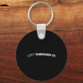 Retro lift er doorheen sleutelhanger (Voorkant)