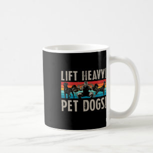 Retro Lift Zware Huisdieren Honden Bodybuilding Vo Koffiemok