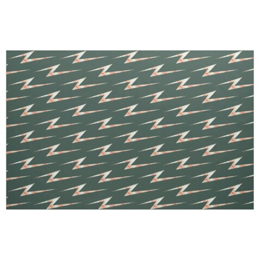 Retro Lightning Bolts Fabric Stof (Yard (91,4 cm))