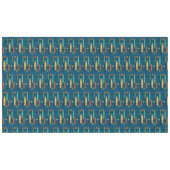 Retro-lijnen en -objecten tafelkleed (Voorkant (Horizontaal))