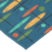 Retro-lijnen en -objecten tafelkleed (Gekanteld)