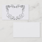 Retro lijst Visitekaartje (Voorkant / Achterkant)