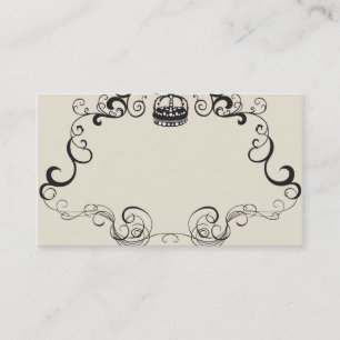 Retro lijst Visitekaartje