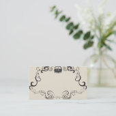 Retro lijst Visitekaartje (Staand voorkant)