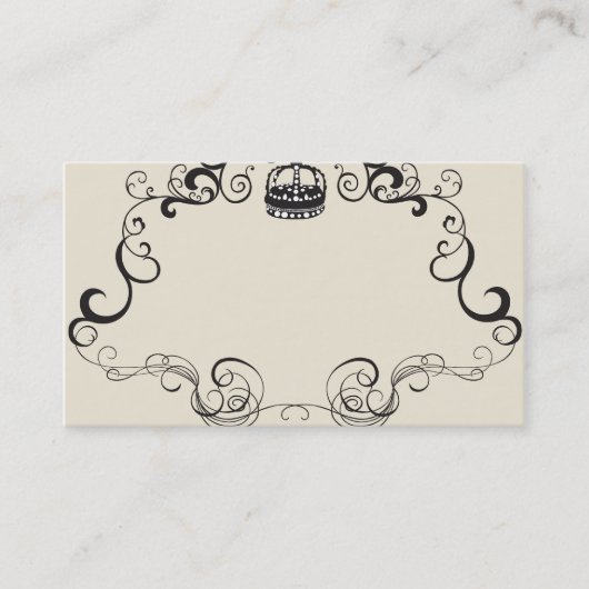 Retro lijst Visitekaartje (Voorkant)