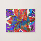 Retro Lily Legpuzzel (Horizontaal)