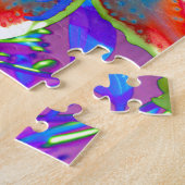 Retro Lily Legpuzzel (Zijkant)