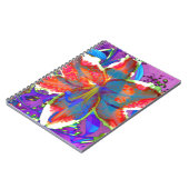 Retro Lily Notitieboek (Linkerzijde)