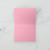 Retro Limoen Polka Dot Dank u kaart (Binnen)