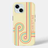 Retro Line Art Groovy Case-Mate iPhone Case (Achterkant)
