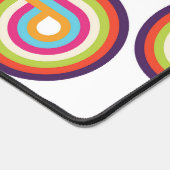 Retro Line Art Hond Foto Bureaumat (Hoek)