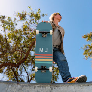 Retro Lines '70s '80s en Monogram Skateboard