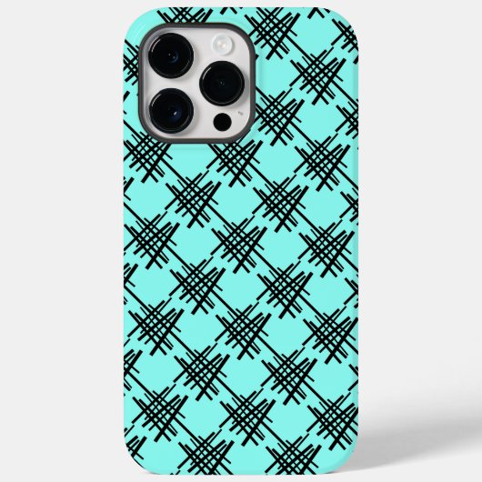 Retro Lines Case-Mate iPhone Case (Achterkant)
