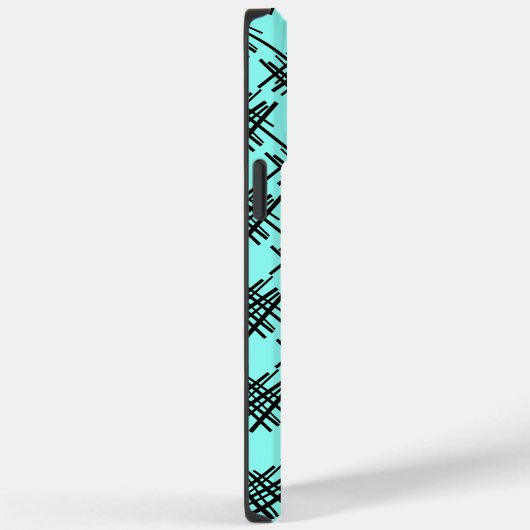 Retro Lines Case-Mate iPhone Case (Achterkant / Rechts)