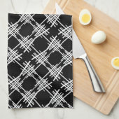 Retro Lines Theedoek (Quarter Fold)