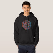 Retro Lion Hoodie (Voorkant volledig)