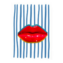 Retro lippen