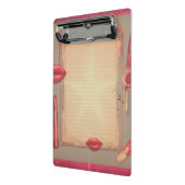 Retro-lippenstift Mini Klembord (Angled2)