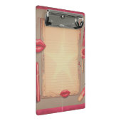 Retro-lippenstift Mini Klembord (Schuin)