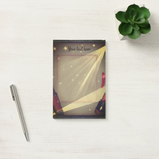 Retro-lippenstift Post-it® Notes (Kantoor)
