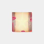 Retro-lippenstift Post-it® Notes (Voorkant)