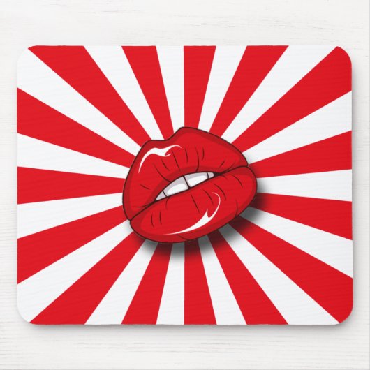 RETRO LIPS MUISMAT (Voorkant)
