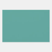 Retro Liquid Swirl Abstract Patroon Gedempt Blauwg Inpakpapier Vel (Voorkant 3)