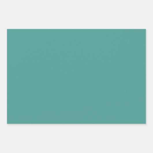 Retro Liquid Swirl Abstract Patroon Gedempt Blauwg Inpakpapier Vel (Voorkant 3)