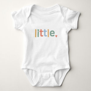 Retro Little Baby Body Pastel Regenboog Baby O Romper