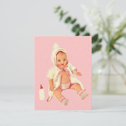  Retro Little Baby shower Cadeaus (Staand voorkant)