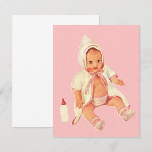  Retro Little Baby shower Cadeaus (Voorkant / Achterkant)