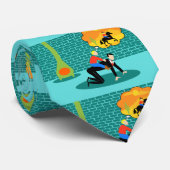 Retro Little Cowboy Stropdas (Opgerold)