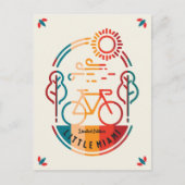 Retro Little Miami Bike Trail Briefkaart (Voorkant)