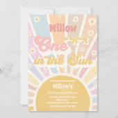 Retro Little Sunshine One op zondag Kaart (Voorkant)