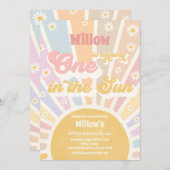 Retro Little Sunshine One op zondag Kaart (Voorkant / Achterkant)