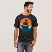 Retro Livestock Farming Rancher Livestock Show ret T-shirt (Voorkant volledig)