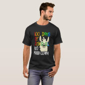 Retro Llama & Alpaca Lovers Cute 100 Days Of Schoo T-shirt (Voorkant volledig)