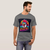 Retro Loco-Shirt T-shirt (Voorkant volledig)
